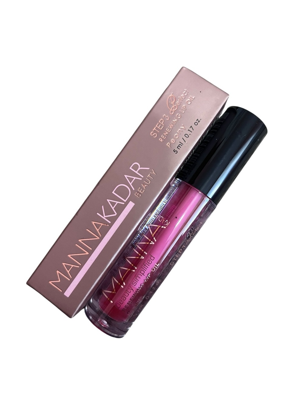 Manna Kadar Beauty Step 3 Renewing Lip Oil – Peony